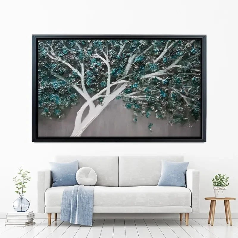 Blue Tree Of Life Canvas Print Blue Tree Of Life Canvas Print wall art product Osnat Tzadok