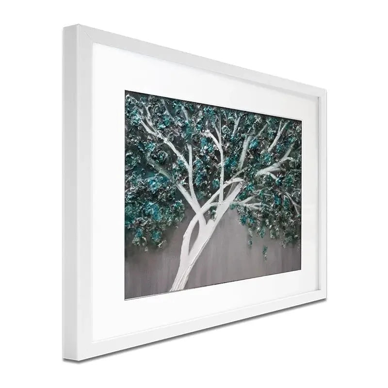 Blue Tree Of Life Framed Art Print Blue Tree Of Life Framed Art Print wall art product Osnat Tzadok