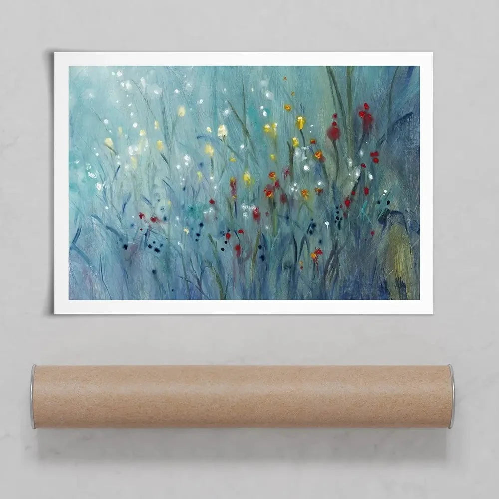 Blue Vision Art Print Blue Vision Art Print wall art product Tim O'Toole