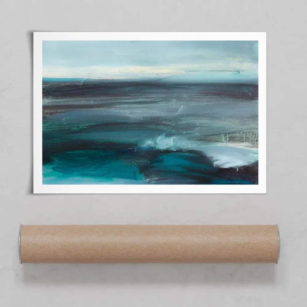 Blue Wash Art Print Blue Wash Art Print wall art product arteria.lab / Shutterstock