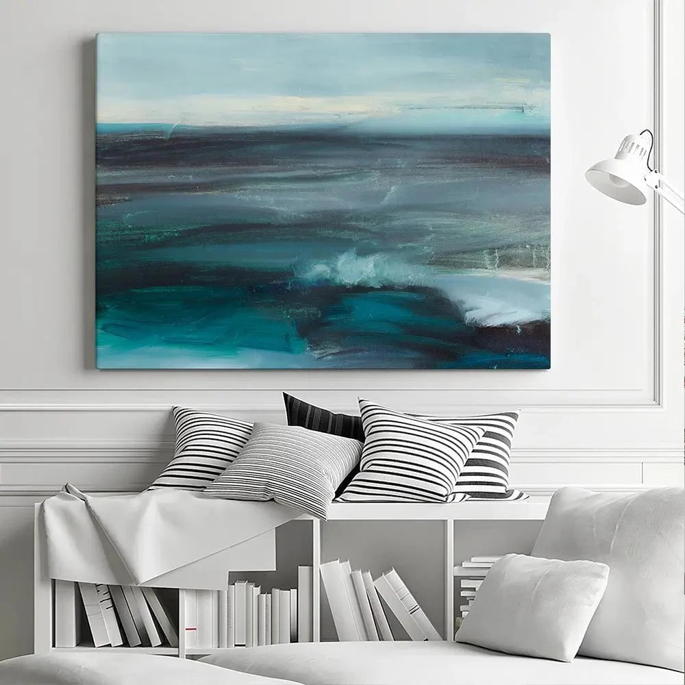 Blue Wash Canvas Print Blue Wash Canvas Print wall art product arteria.lab / Shutterstock