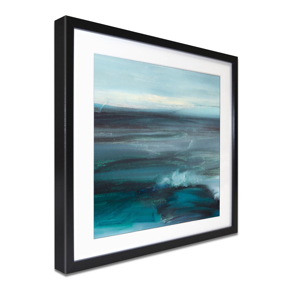 Blue Wash Square Framed Art Print wall art product arteria.lab / Shutterstock