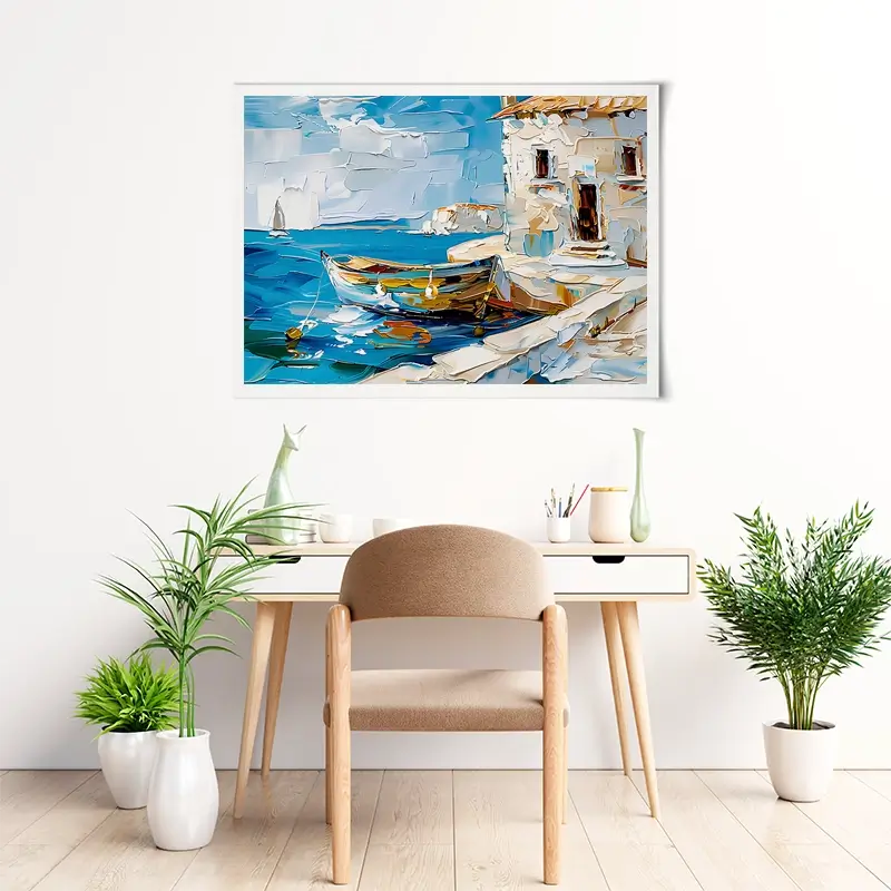 Boat On The Beach Art Print Boat On The Beach Art Print wall art product Elena Avanesova