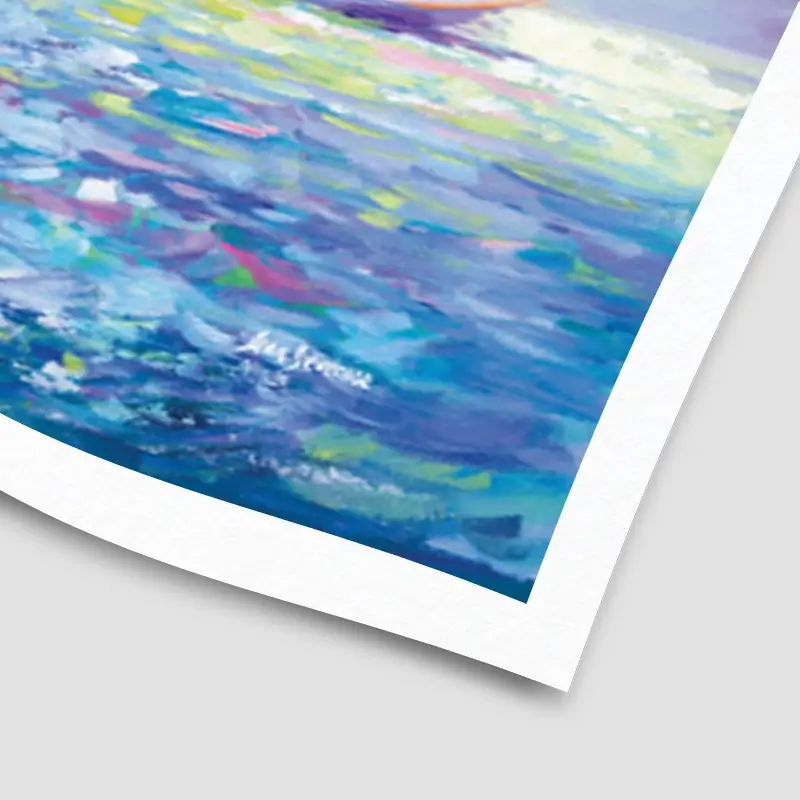Boat Racing Art Print Boat Racing Art Print wall art product Leon Devenice