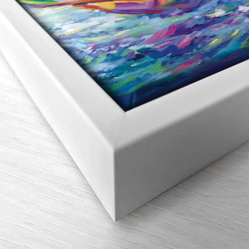 Boat Racing Canvas Print Boat Racing Canvas Print wall art product Leon Devenice