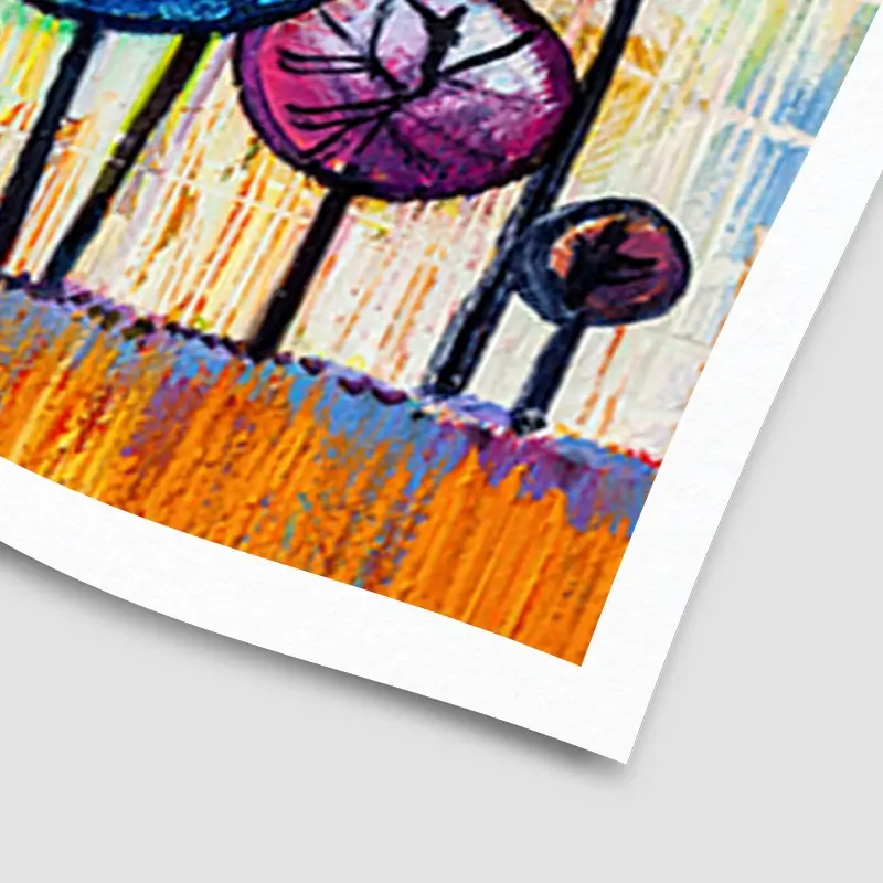 Bobble Trees Art Print Bobble Trees Art Print wall art product S-BELOV / Shutterstock