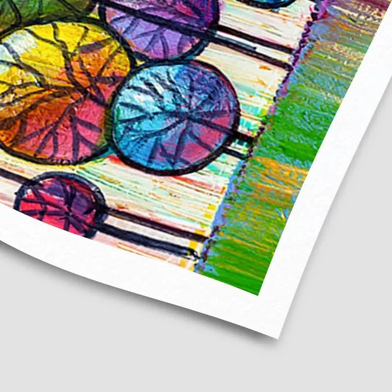 Bobble Trees Art Print Bobble Trees Art Print wall art product S-BELOV / Shutterstock
