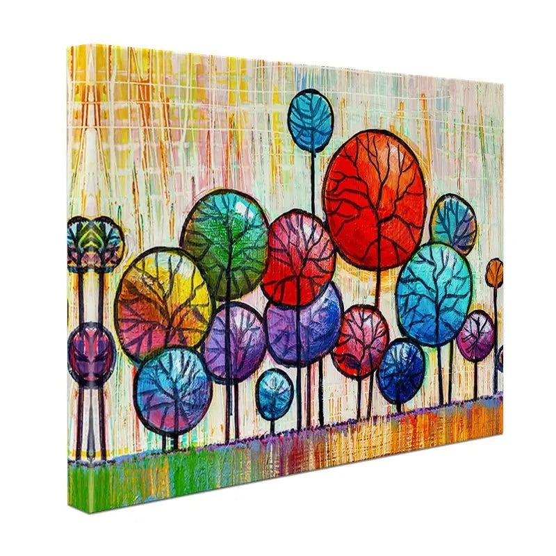 Bobble Trees Canvas Print Bobble Trees Canvas Print wall art product S-BELOV / Shutterstock
