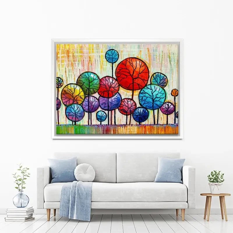 Bobble Trees Canvas Print Bobble Trees Canvas Print wall art product S-BELOV / Shutterstock