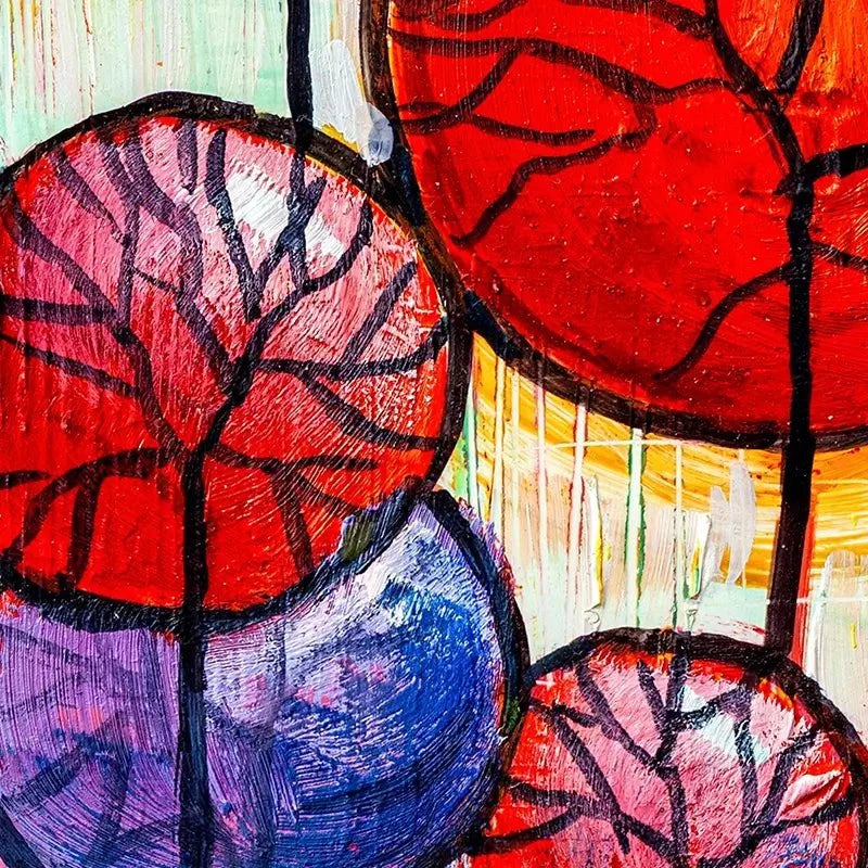 Bobble Trees Framed Art Print Bobble Trees Framed Art Print wall art product S-BELOV / Shutterstock