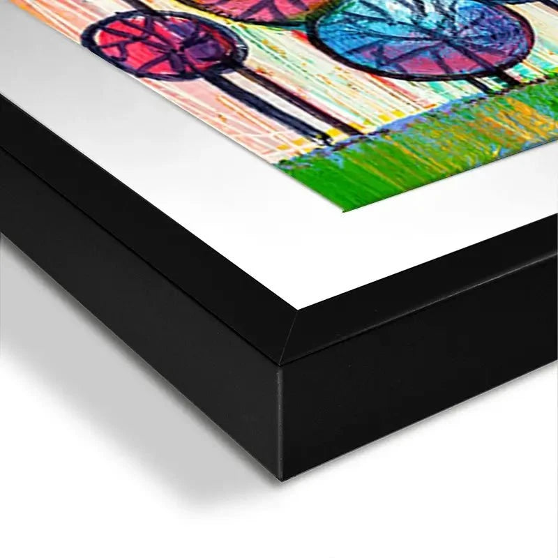 Bobble Trees Framed Art Print Bobble Trees Framed Art Print wall art product S-BELOV / Shutterstock