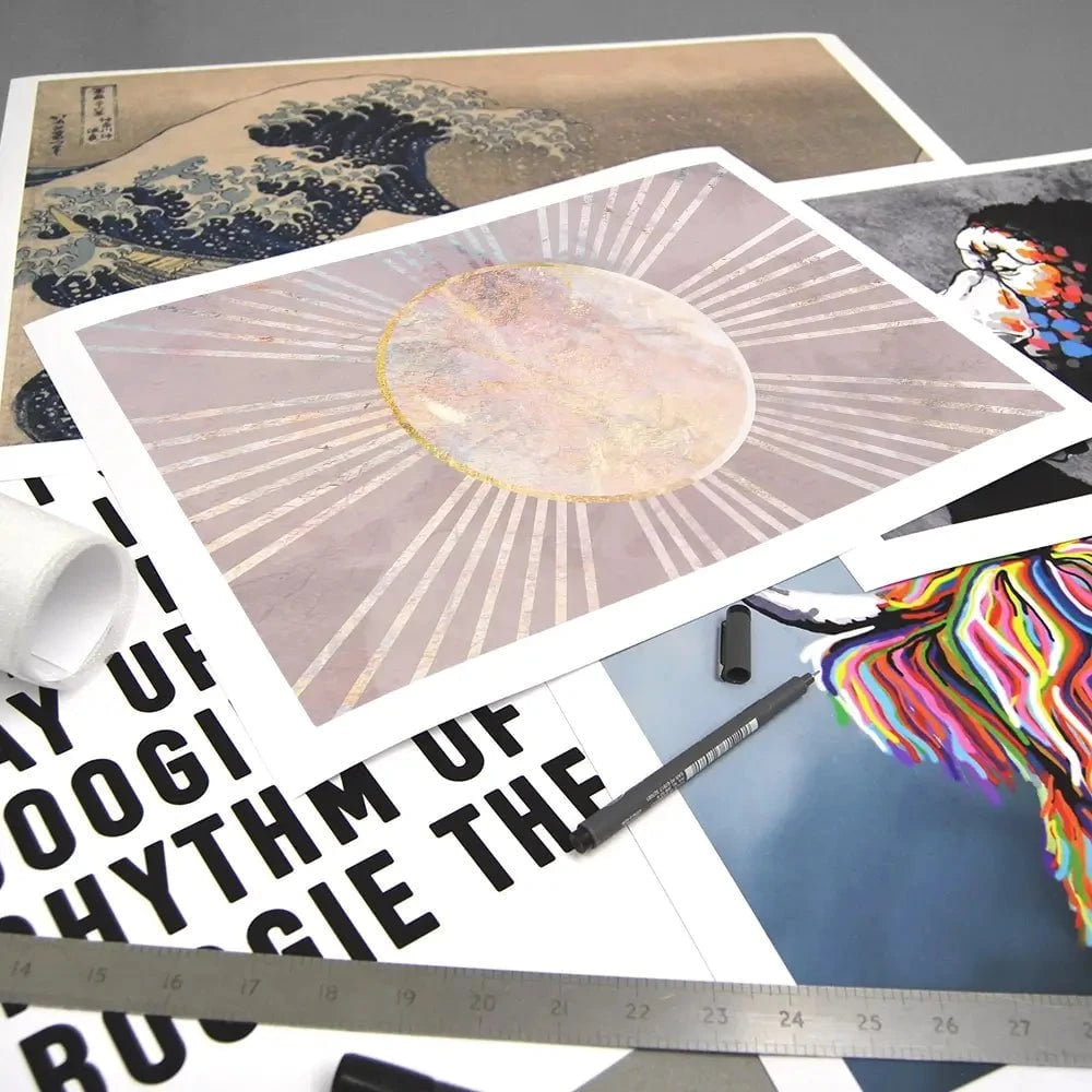 Boho Sun Pink 1 Art Print Boho Sun Pink 1 Art Print wall art product Sarah Manovski