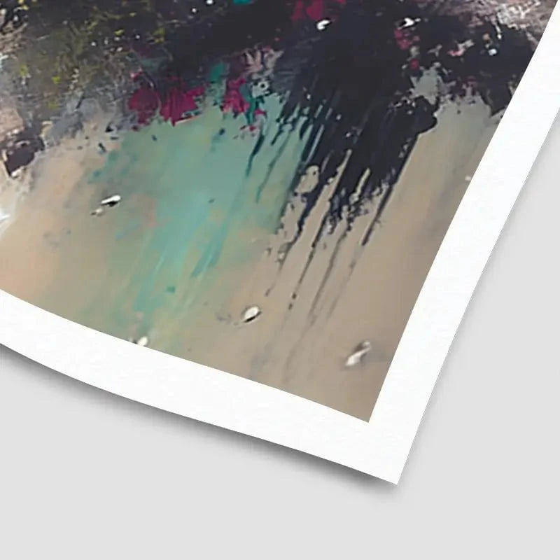 Bold Abstract Art Print Bold Abstract Art Print wall art product Petal Prints Design - Independent
