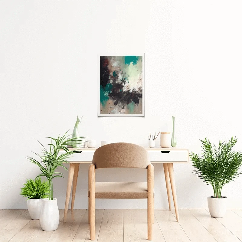Bold Abstract Art Print Bold Abstract Art Print wall art product Petal Prints Design - Independent