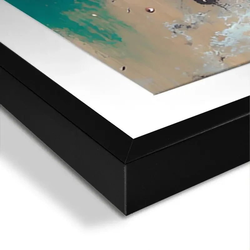 Bold Abstract Framed Art Print Bold Abstract Framed Art Print wall art product Petal Prints Design - Independent