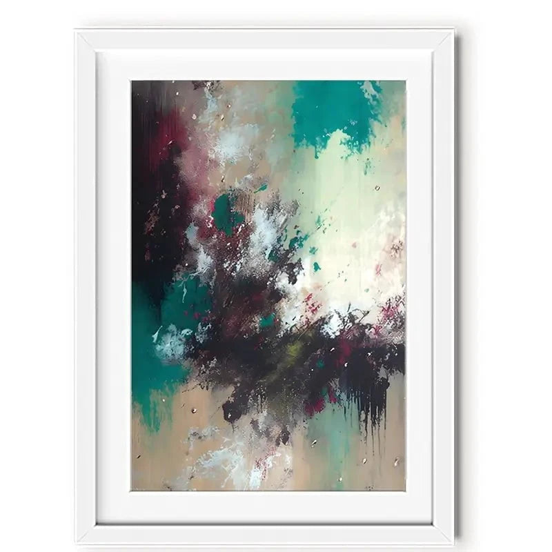 Bold Abstract Framed Art Print Bold Abstract Framed Art Print wall art product Petal Prints Design - Independent