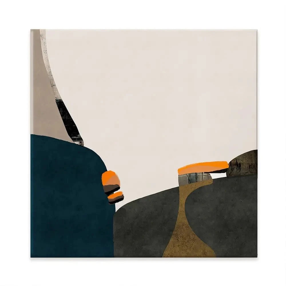 Bold And Serene Square Canvas Print Bold And Serene Square Canvas Print wall art product Roberto Moro