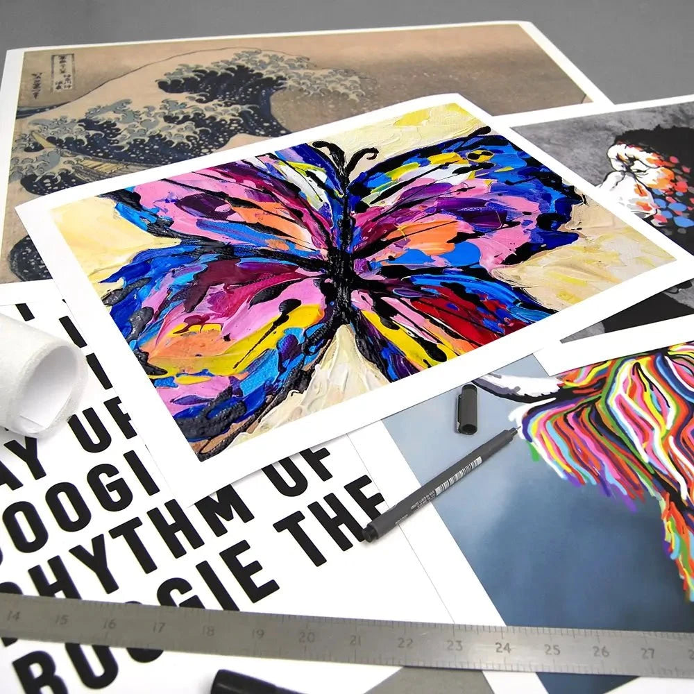 Bold Butterfly Art Print Bold Butterfly Art Print wall art product Olga Tkachyk