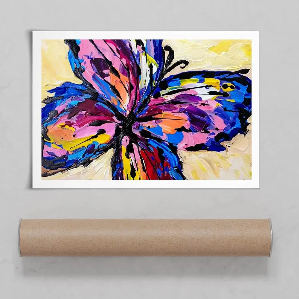 Bold Butterfly Art Print Bold Butterfly Art Print wall art product Olga Tkachyk