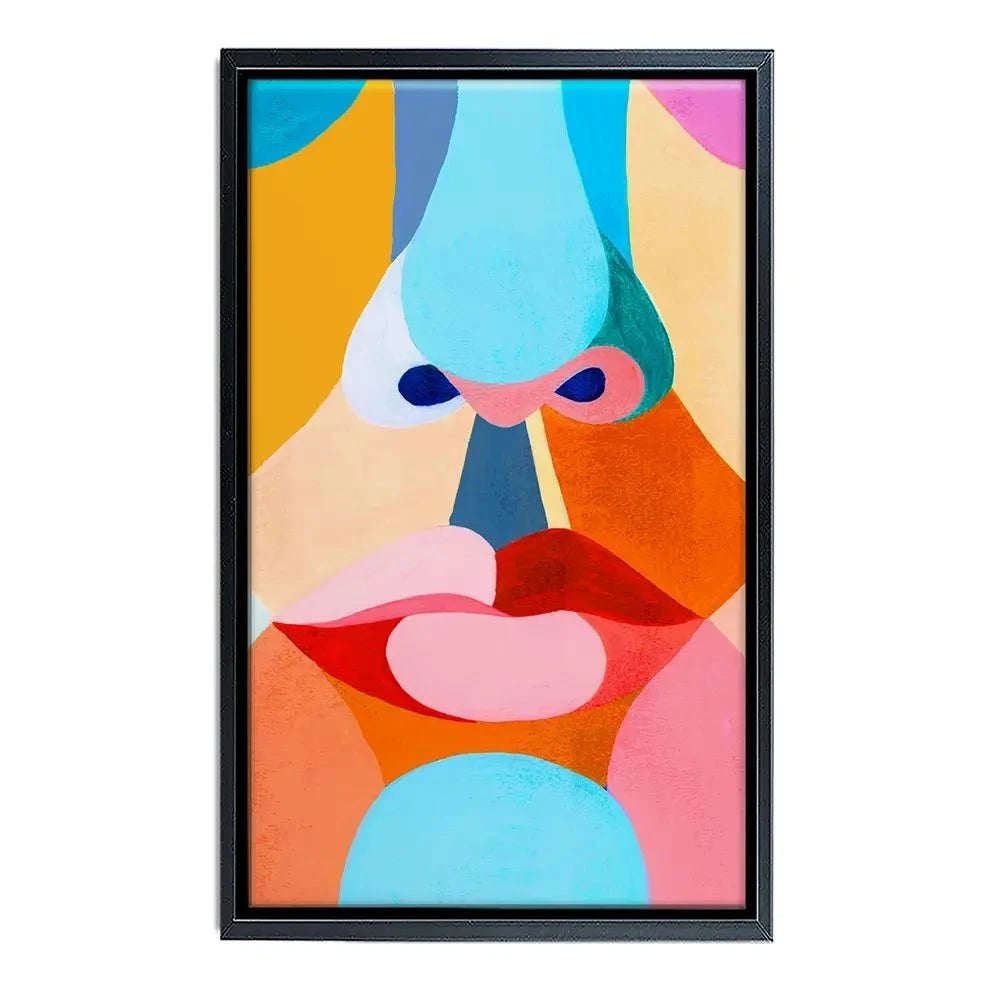 Bold Features Canvas Print Bold Features Canvas Print wall art product Grace Popp