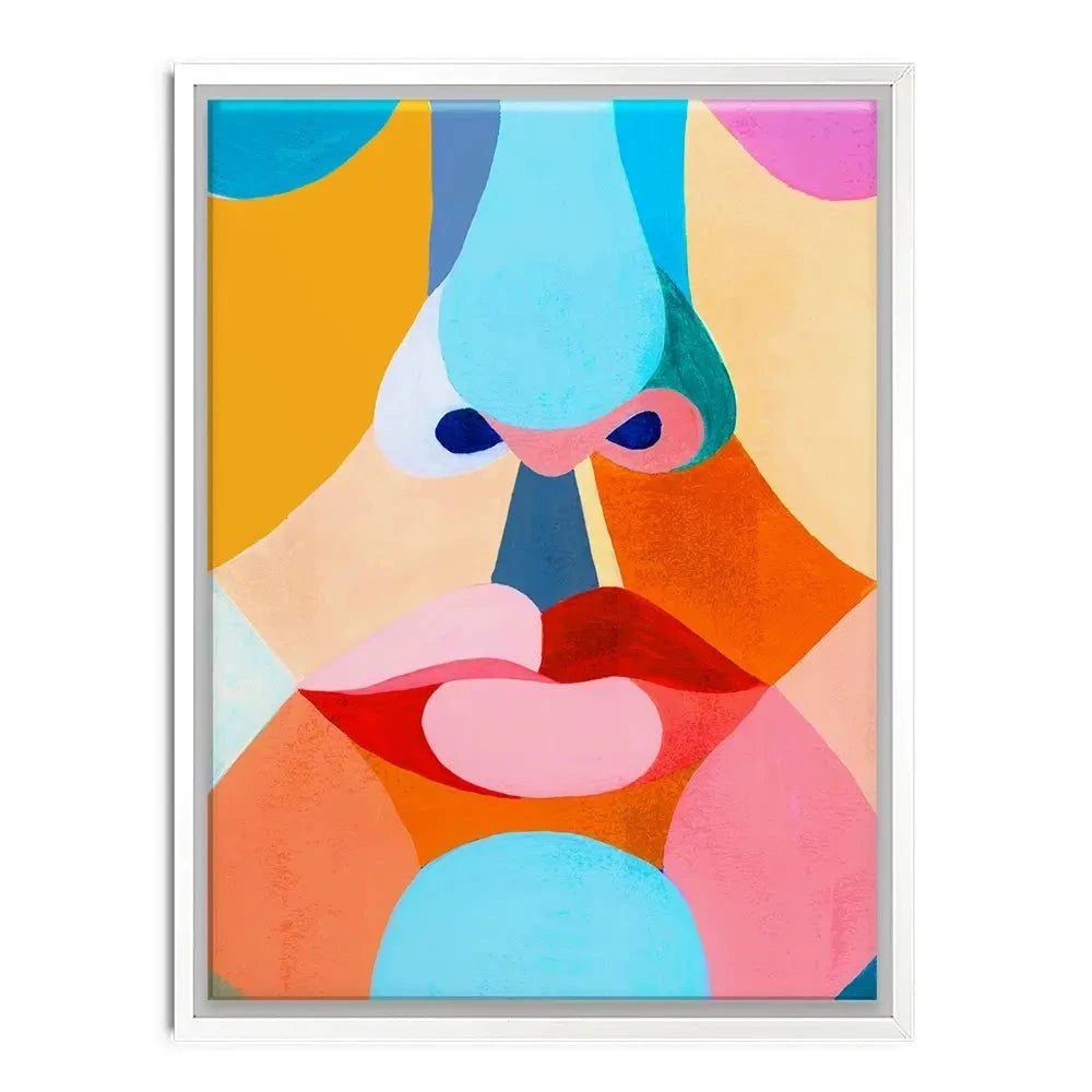 Bold Features Canvas Print Bold Features Canvas Print wall art product Grace Popp