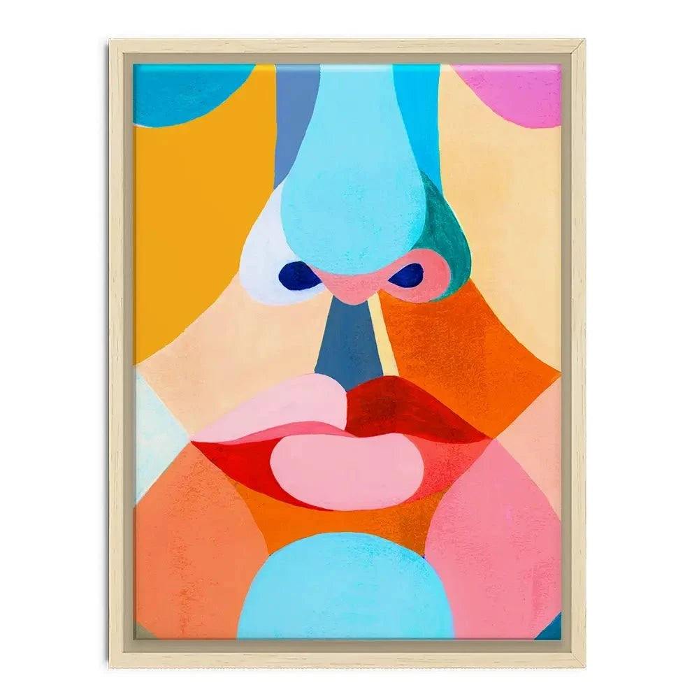 Bold Features Canvas Print Bold Features Canvas Print wall art product Grace Popp