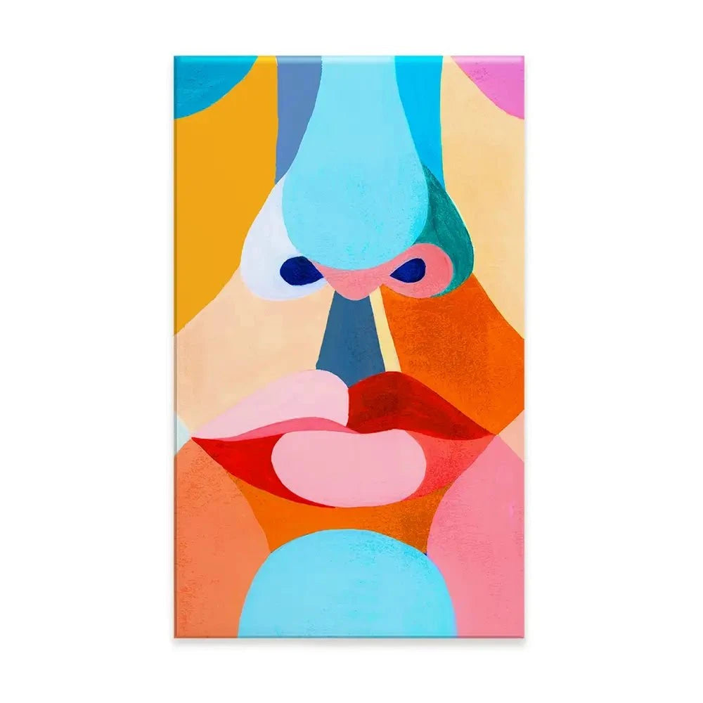 Bold Features Canvas Print Bold Features Canvas Print wall art product Grace Popp