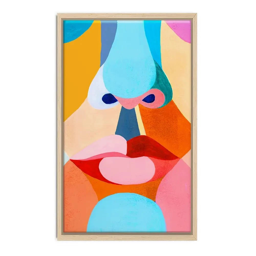 Bold Features Canvas Print Bold Features Canvas Print wall art product Grace Popp