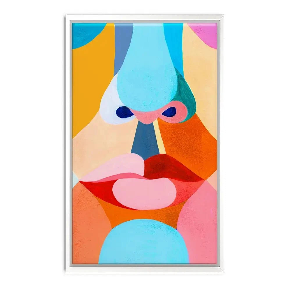 Bold Features Canvas Print Bold Features Canvas Print wall art product Grace Popp