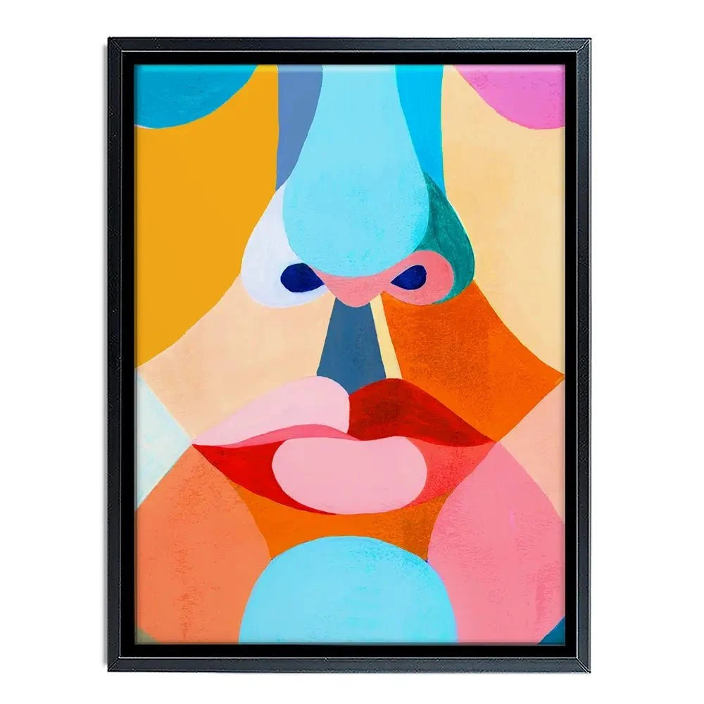 Bold Features Canvas Print Bold Features Canvas Print wall art product Grace Popp