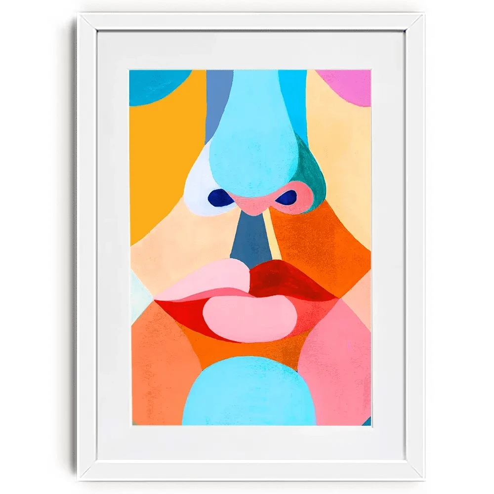 Bold Features Framed Art Print Bold Features Framed Art Print wall art product Grace Popp