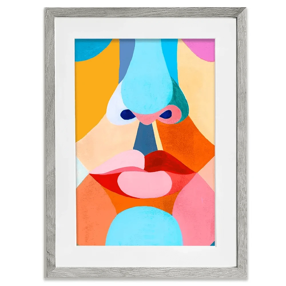 Bold Features Framed Art Print Bold Features Framed Art Print wall art product Grace Popp