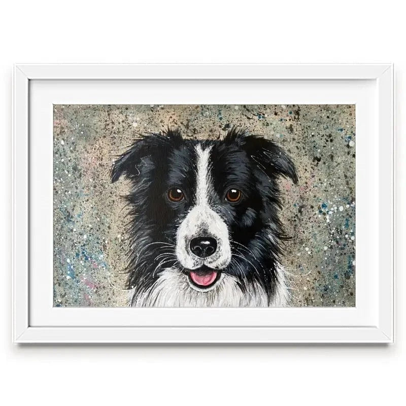 Border Collie Framed Art Print Border Collie Framed Art Print wall art product Jane Brookshaw