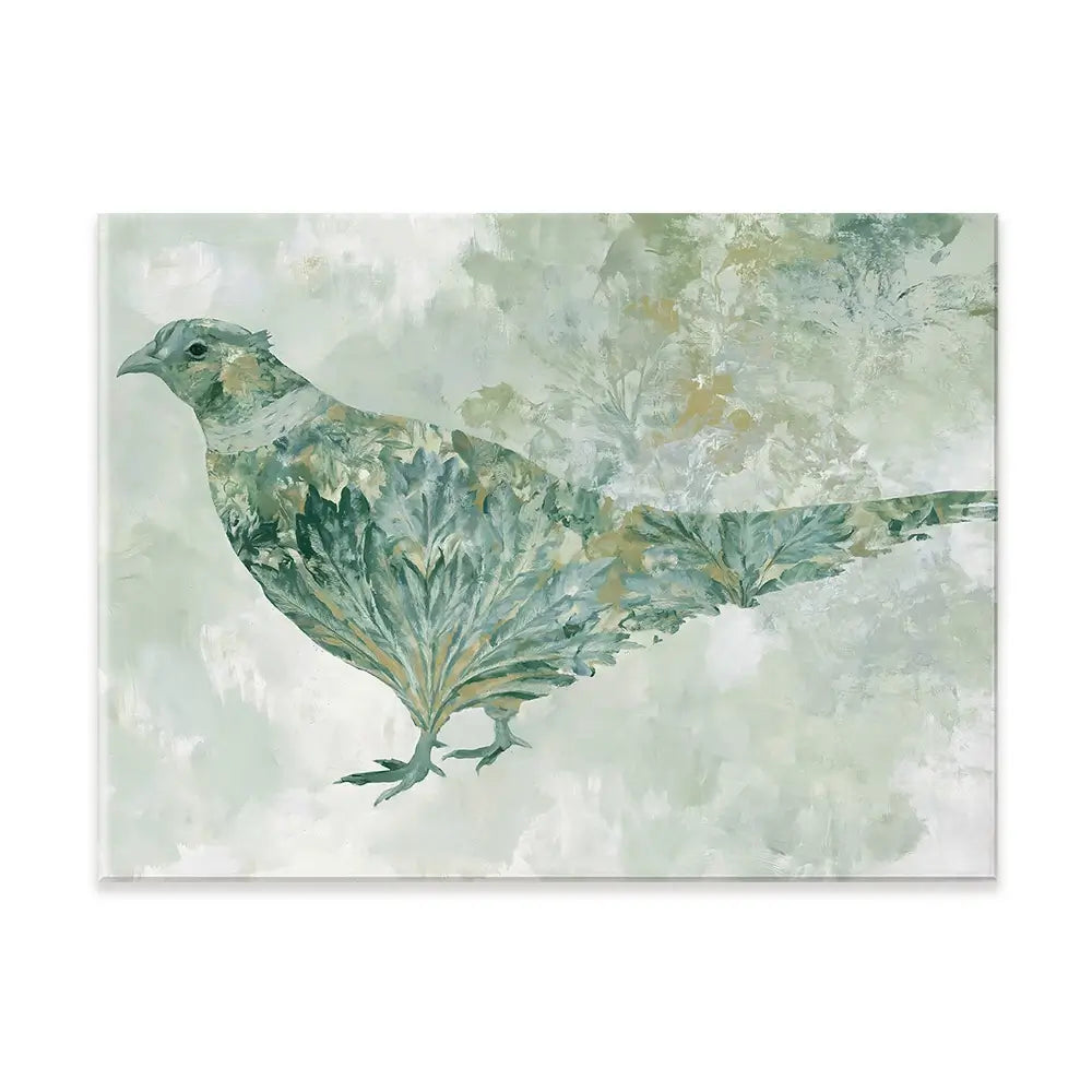 Botanical Bird Canvas Print Botanical Bird Canvas Print wall art product Chromatic Storm Studio