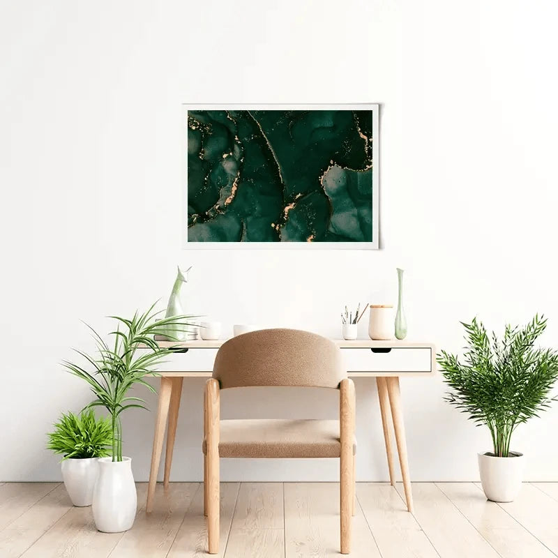Bottle Green Marble 2 Art Print Bottle Green Marble 2 Art Print wall art product djero.adlibeshe yahoo.com / Shutterstock