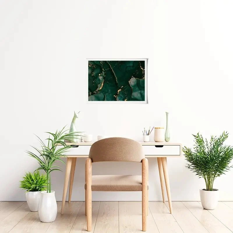 Bottle Green Marble 2 Art Print Bottle Green Marble 2 Art Print wall art product djero.adlibeshe yahoo.com / Shutterstock