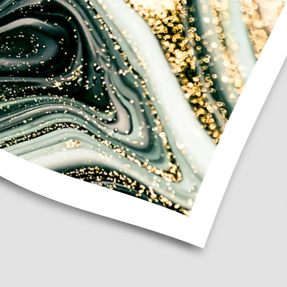 Bottle Green Marble Art Print Bottle Green Marble Art Print wall art product CARACOLLA / Shutterstock