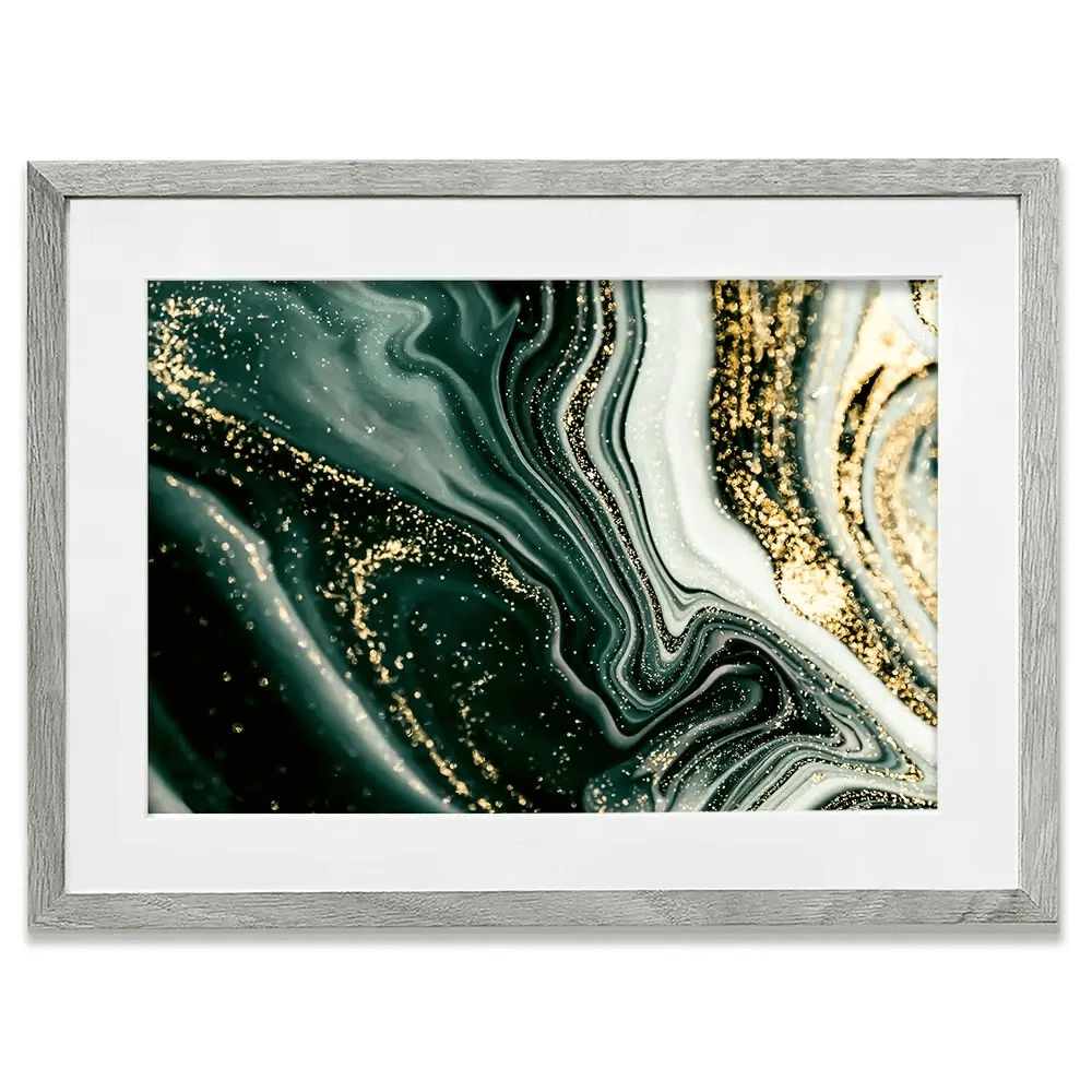 Bottle Green Marble Framed Art Print Bottle Green Marble Framed Art Print wall art product CARACOLLA / Shutterstock