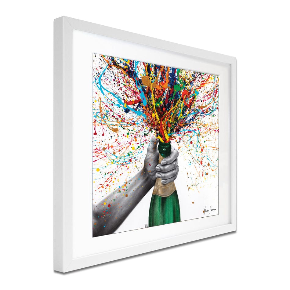 Bottle Of Nostalgia Square Framed Art Print wall art product Ashvin Harrison