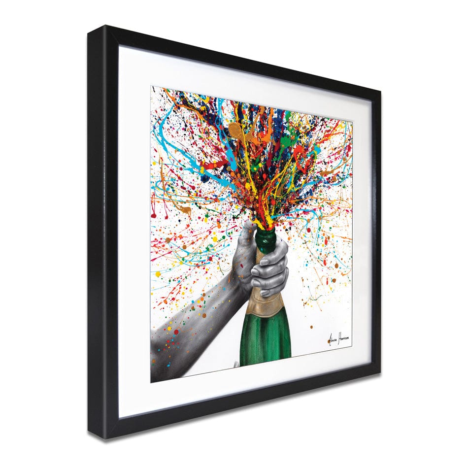 Bottle Of Nostalgia Square Framed Art Print wall art product Ashvin Harrison