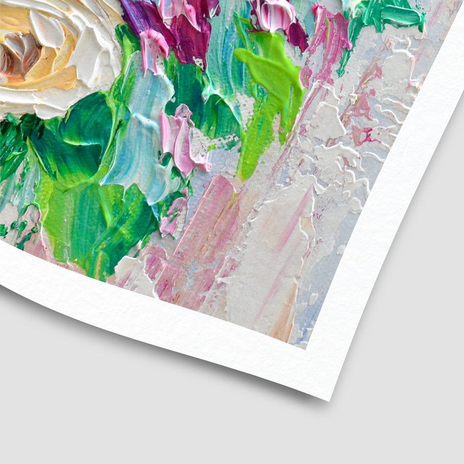 Bouquet Art Print wall art product Olga Tkachyk