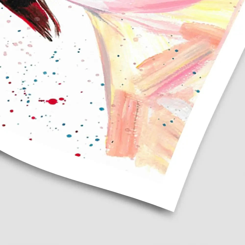 Bowie Art Print Bowie Art Print wall art product Emma LC Art