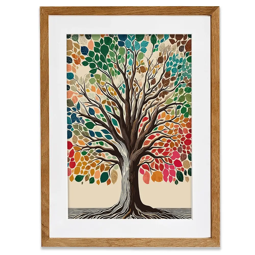 Branches Of Becoming Framed Art Print Branches Of Becoming Framed Art Print wall art product P & M Print Gallery