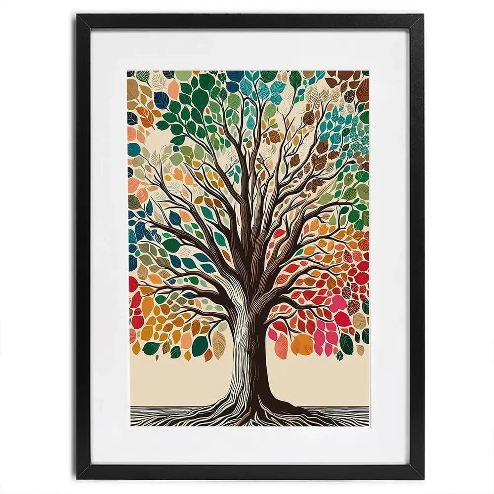 Branches Of Becoming Framed Art Print Branches Of Becoming Framed Art Print wall art product P & M Print Gallery