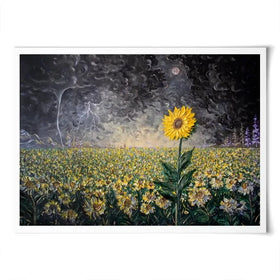 Brave The Storm Art Print Brave The Storm Art Print wall art product Nada Khatib