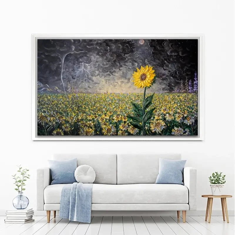 Brave The Storm Canvas Print Brave The Storm Canvas Print wall art product Nada Khatib