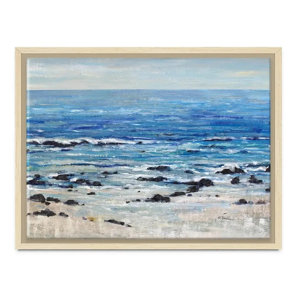 Breaking At The Beach Canvas Print Breaking At The Beach Canvas Print wall art product Tim O'Toole