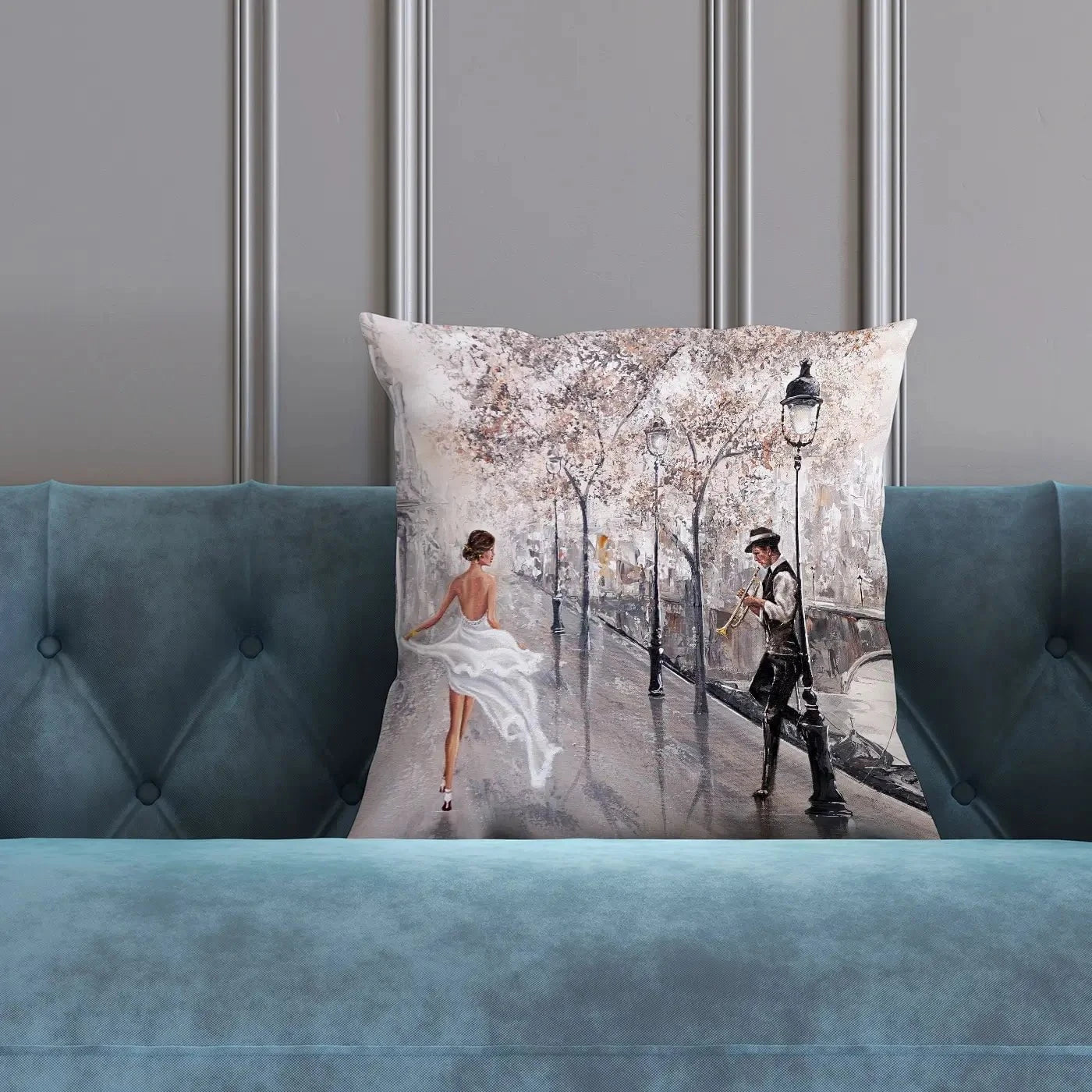 Breathless Paris Flair Cushion Breathless Paris Flair Cushion wall art product Isabella Karolewicz