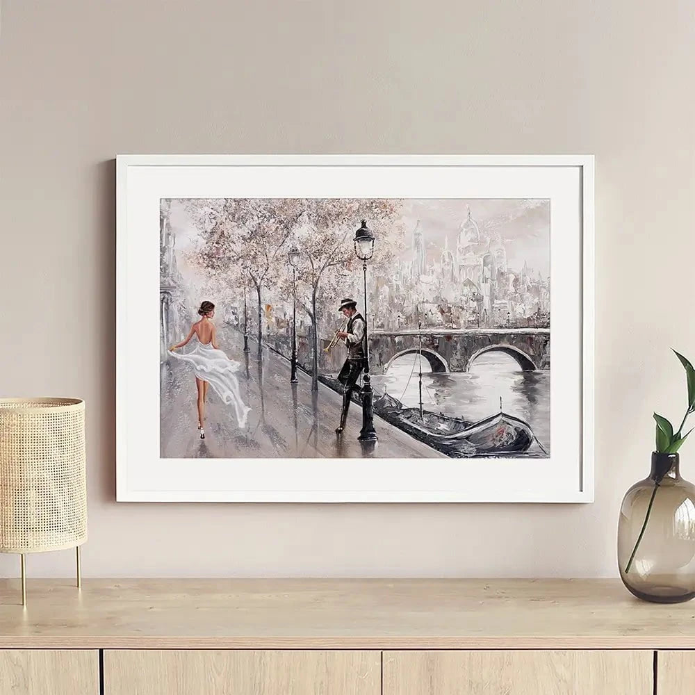 Breathless Paris Flair Framed Art Print Breathless Paris Flair Framed Art Print wall art product Isabella Karolewicz