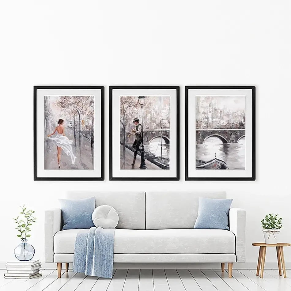 Breathless Paris Flair Framed Art Print Trio Breathless Paris Flair Framed Art Print Trio wall art product Isabella Karolewicz